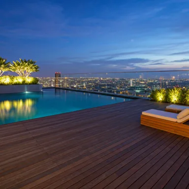 Rooftop view